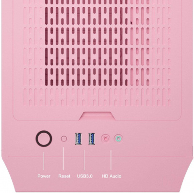 Корпус ПК без БП DarkFlash DLV22 PINK <ATX, 2x3.5, 2xUSB 3.0, Audio, 440x215x443mm >
