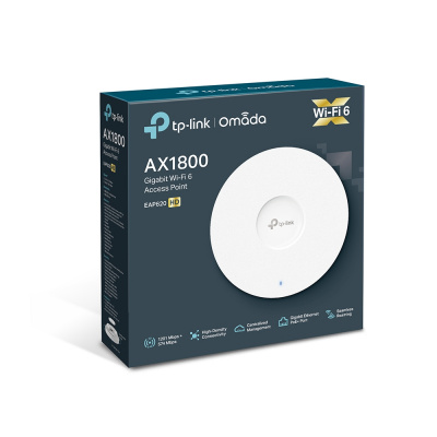 Точка доступа потолочная двухдиапазонная AX1800 GbE TP-Link EAP620 HD