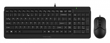 Клавиатура+мышь A4tech Fstyler F1512S-Black Fstyler USB