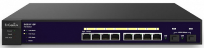 Гигабитный интелектуальный коммутатор PoE EGS5110P 8 Gigabit LAN PoE 802.3at/af (бюджет 130W), 2 SFP