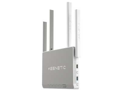 Маршрутизатор Keenetic Giga (KN-1010) Двухдиапазонный гигабитный интернет-центр с Wi-Fi AC1