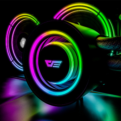 Жидкостная система охлаждения DarkFlash TR240 <RGB, Intel 1700/1200/115x/20xx, AMD AM4/3, FAN120>