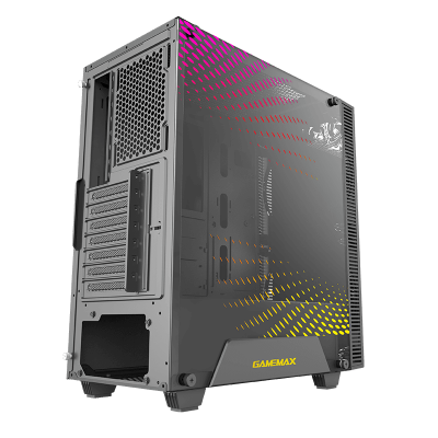 Корпус ПК без БП GameMax RockStar2 <MATX, 1x120mmARGB, USB2.0x1, USB3.0x1>