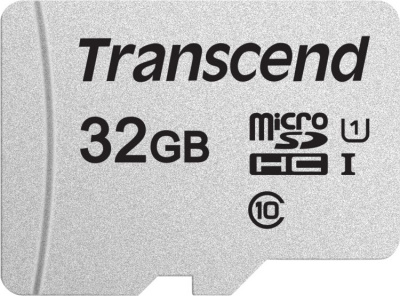Карта памяти MicroSD Transcend TS32GUSD300S-A, microSDHC 32GB class10 UHS-1