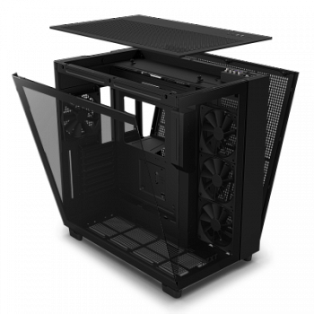Корпус NZXT H9 Flow черный