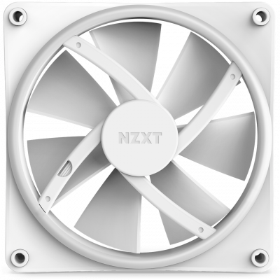 Вентилятор для корпуса NZXT F140RGB DUO + контроллер (2-pack) белый