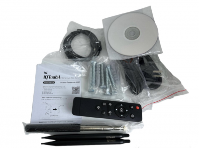 Интерактивная LED панель 75" IQTouch TE1200 Pro <20 касаний, 3840*2160, 4K UHD, Android 12 + камера>