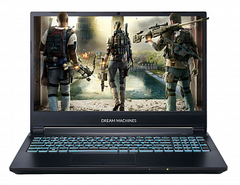 Игровой ноутбук Dream Machines G1650-15KZ03 <15.6'' FHD, i7-9750H, GTX1650 4GB>