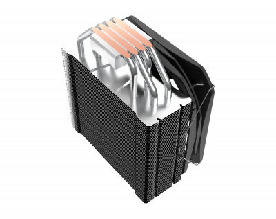 Вентилятор PCCooler Paladin 400, black <Cooler for S1700/120M1/AM3+/AM2+, 120mm, 200W, 4PIN>