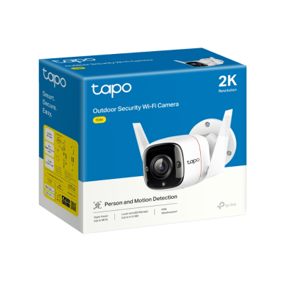 Наружная беспроводная облачная 3MP-камера, с возможностью ночной съемк Tapo TC65