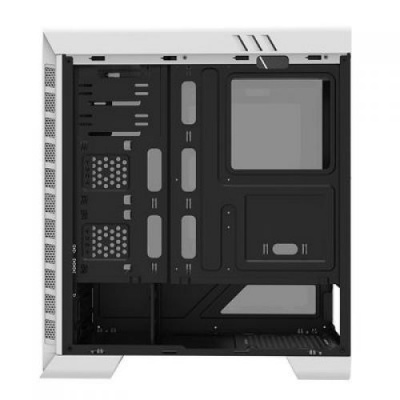 Корпус ПК без БП GameMax Pardo White <ATX, 7xPCI-E, 1x5.25, 2x3.5, 2x2.5, 400x185x470mm>