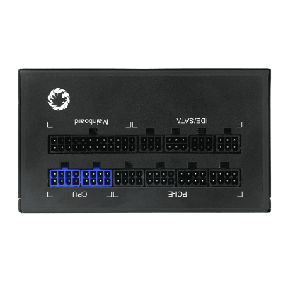 Блок питания ПК  550W GameMax RGB-550 <450W, 12cm fan, with APFC, 1x24PIN,1x12V8pin(4+4),6xSATA, МК>