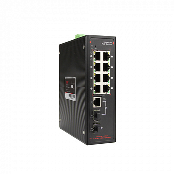 Коммутатор PoE индустриальный управляемый GbE 8-портовый ONV IPS33108PFM