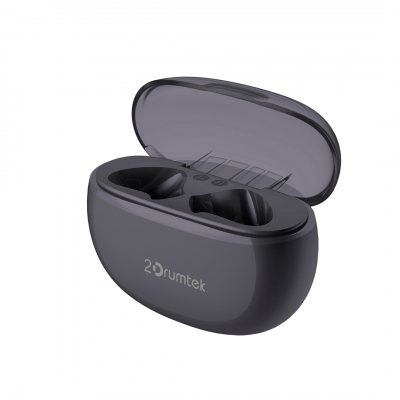 Наушники TWS A4tech 2Drumtek B20-AshGrey <BT v5.2, 20kHz, 102dB, Наушник: 40mAh , Кейс: 380mAh>