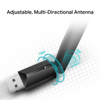 Сетевой адаптер беспроводной USB AC600 Tp-Link Archer T2U Plus