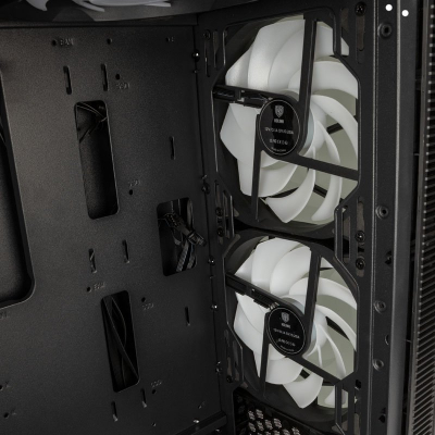 Корпус ПК без БП Kolink Observatory MX Glass ARGB Midi Tower Case - Black