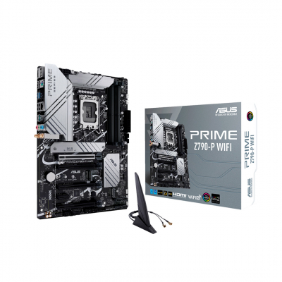 Материнская плата ASUS PRIME Z790-P WIFI LGA1700 4xDDR5 4xSATA3 Raid 3xM.2 HDMI DP ATX