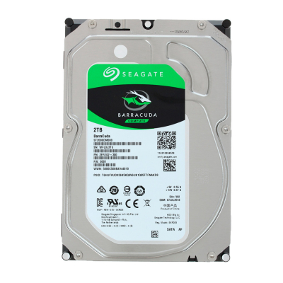 Жесткий диск HDD 2Tb Seagate Barracuda <SATA6Gb/s, 7200rpm, 256Mb, 3,5", ST2000DM008>