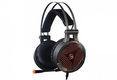Наушники+микрофон игровые Bloody G530 <USB, 7.1, 20Hz-20kHz, 32 Om, 100dB (1KHz), 1.8m>