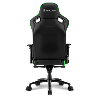 Игровое кресло Sharkoon Skiller SGS4 Black/Green <Cинтетическая кожа, Газлифт 4, подлокотник 4D> Игровое кресло Sharkoon Skiller SGS4 Black/Green <Cинтетическая кожа, Газлифт 4, подлокотник 4D>