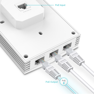 Точка доступа настенная двухдиапазонная AX3000 Tp-Link EAP655-Wall Точка доступа настенная двухдиапазонная AX3000 Tp-Link EAP655-Wall