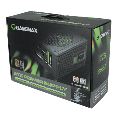 Блок питания ПК  800W GameMax GM-800 WT <85+ Bronze>
