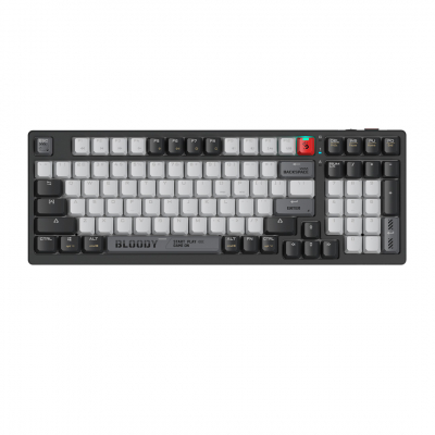 Клавиатура игровая беспроводная Bloody WS98 Bloody Grey <механическая>