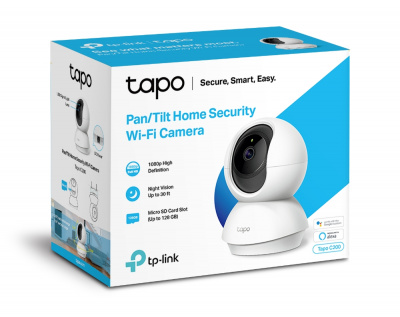 Домашняя Wi-Fi камера Tapo C200 (повортоная)