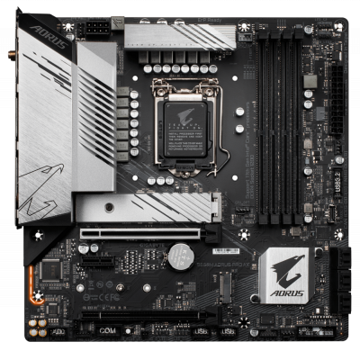Материнская плата S-1200 B560 Gigabyte B560M AORUS PRO AX