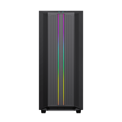 Корпус ПК без БП GameMax Precision Black <MATX, 1x120FAN, 1x140COC>