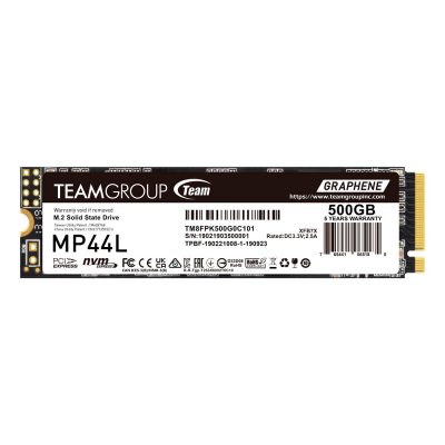 Твердотельный накопитель  500GB SSD TeamGroup MP44L PCIe 4.0 R5000Mb/s, W2500MB/s TM8FPK500G0C101