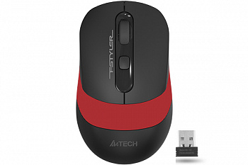 Мышь беспроводная A4tech Fstyler FG10-BLACK/RED Оптическая 2,4G USB 2000 dpi