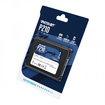 Накопитель SSD 2.5" SATA III Patriot 1TB P210 520/430 P210S1TB25 Накопитель SSD 2.5" SATA III Patriot 1TB P210 520/430 P210S1TB25