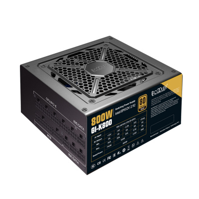 Блок питания PCCooler GI-K800, 800W, Full Modular, 80+ GOLD, Fan 120mm, GI-K800 Блок питания PCCooler GI-K800, 800W, Full Modular, 80+ GOLD, Fan 120mm, GI-K800