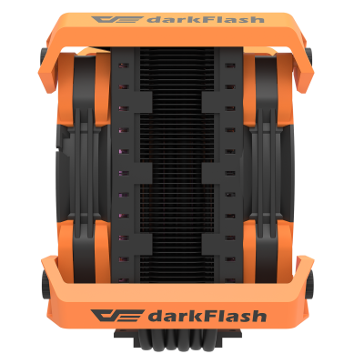 Вентилятор DarkFlash Ellsworth S2X <RGB,Intel 1200/115x/775, AMD AM4/AM3+/AM2/FM1/2, TDP200W>