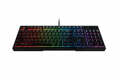 Клавиатура игровая Razer Ornata Chroma RZ03-02040700-R3R1<Механическо-мембранная, USB, 224*463*31mm>