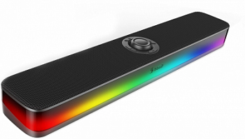 Саундбар Bloody S10 Black <Bluetooth5.3, USB, RGB, Mic, 10W>