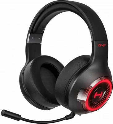 Гарнитура Bluetooth Edifier G4S+dongle Black <охватывающие, 20-20000Hz, BT5.2, Type C>