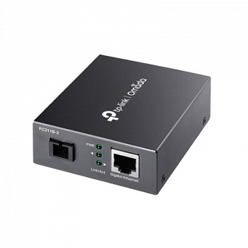 Оптический медиаконвертер GbE WDM TP-LINK FC311B-2 <100/1000M, 1310/1550nm, BiDi, 2км, SC>