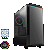Корпус ПК без БП GameMax Paladin T801 <1x120mm RAINBOW-N ,ARGB Controller , Midi-Tower, window, RGB>