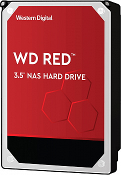 Жесткий диск HDD 4Tb Western Digital RED Plus WD40EFPX <SATA-III, 5400rpm, 3.5", 6.0 Gb/s, 256Mb>
