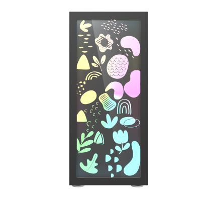 Корпус ПК без БП DarkFlash Dk210 Graffiti <ATX, 2x3.5, 1xUSB 3.0, 2xUSB2.0, Audio, 410*210*480mm> Корпус ПК без БП DarkFlash Dk210 Graffiti <ATX, 2x3.5, 1xUSB 3.0, 2xUSB2.0, Audio, 410*210*480mm>