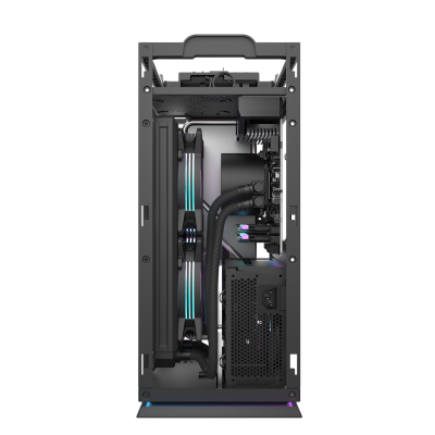 Корпус ПК без БП DarkFlash DLH21 BLACK <ITX, 1x3.5, 2xUSB 3.0, 1xType C, 238.8*175*412mm >