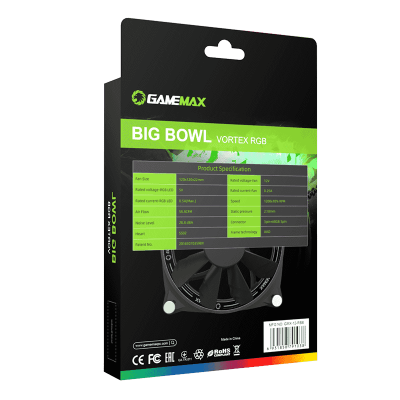 Вентилятор для корпуса GameMax GMX-12RBB