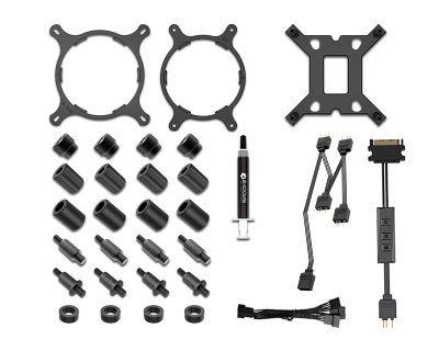 Жидкостная система охлаждения ID-Cooling Zoomflow 360XT SNOW ARGB <2066/2011/1700/1200/1151 250W>