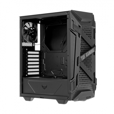 Корпус ПК без БП ASUS GT301 TUF GAMING CASE/BLK/ARGB FAN/ EATX/ATX/mATX/mITX 90DC0040-B49000