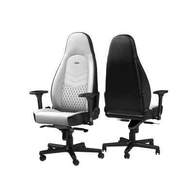 Игровое кресло Noblechairs ICON Белый/Чёрный