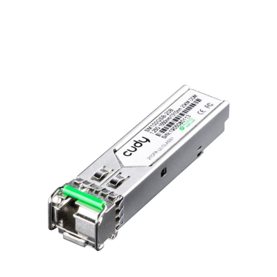 Оптический трансивер GbE SFP WDM CUDY SM100GSB-20B <1.25Gbs, SM, Bi-di, 1550Tx/1310Rx DFB 20km>