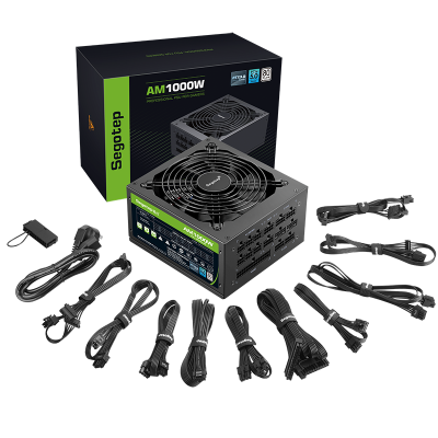 Блок питания ПК 1000W SEGOTEP AM1000W ATX3.0 <80+>