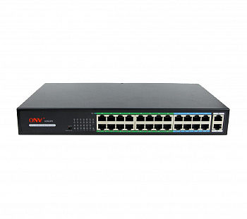 Коммутатор PoE 24-портовый ONV-H1024PL long distance